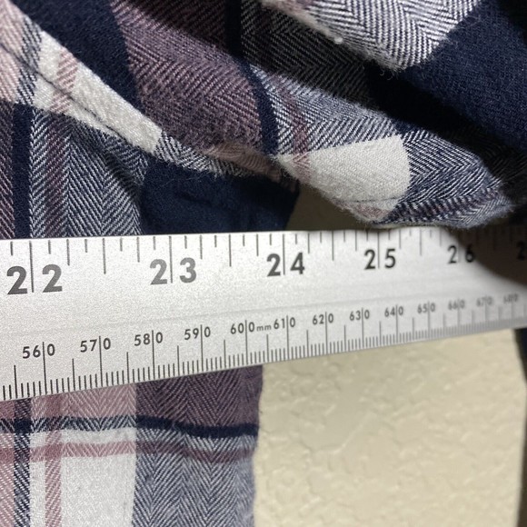 Orvis Womens Shirt Size XL Black Pink Plaid Button Front - Picture 5 of 9